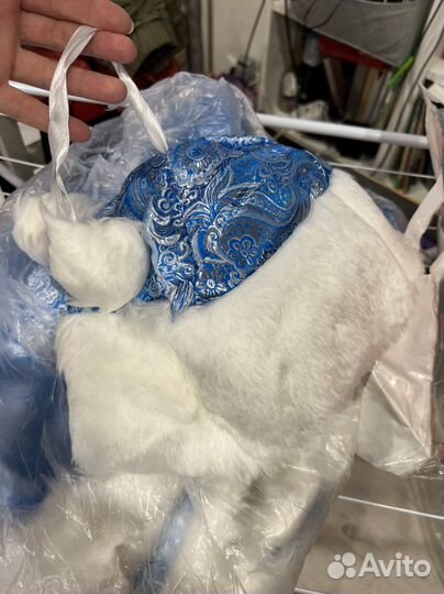 Костюм снегурочки взрослый новый