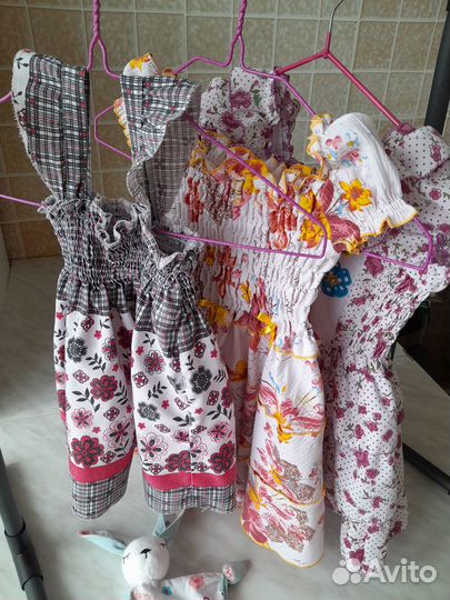 Платье для девочки пакетом