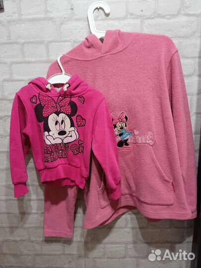 Family look для мамы и дочки кофты Минни Маус
