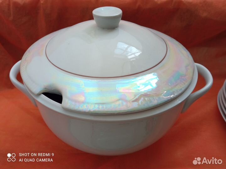 Столовый сервиз на 6 перс. фарфор мфз новый