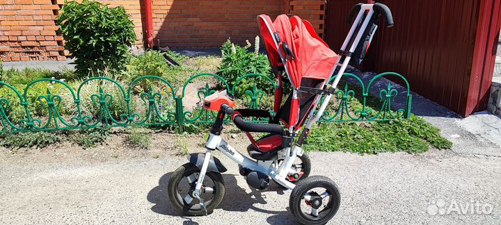 Детский трёхколёсный велосипед Moby kids