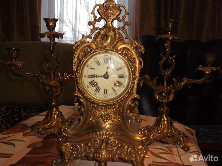 Продам каминные часы