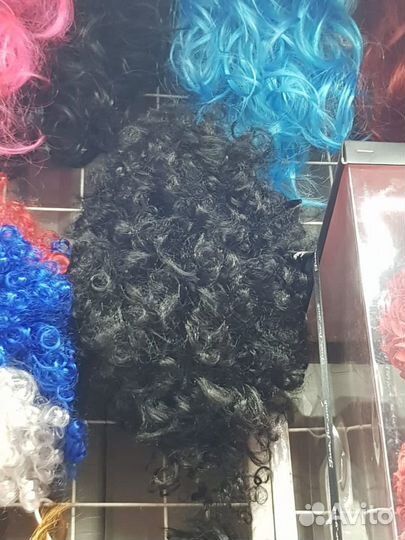 Парики цветные