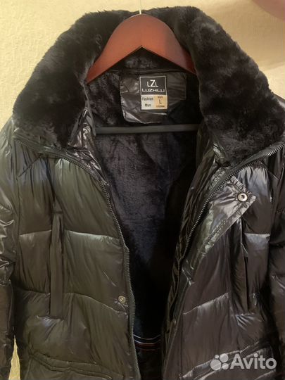 Пуховик зимний мужской 50-54р