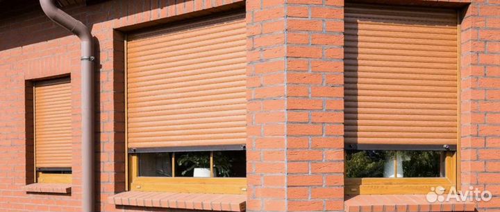 Роллеты, рольставни на окна