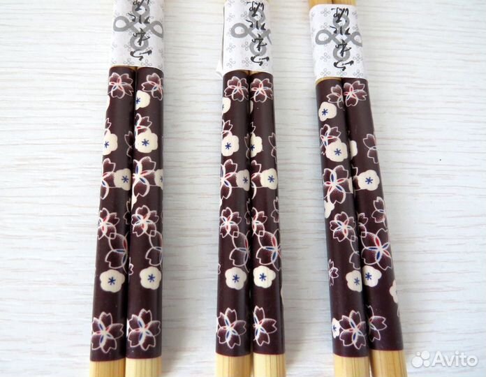 Палочки для еды Япония Дерево новые