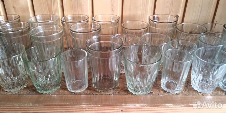 Стаканы граненые СССР 4- х видов