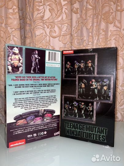 Фигурки черепашки ниндзя 4шт