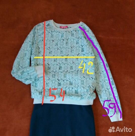 Свитшот, лонгслив, 10-11 лет