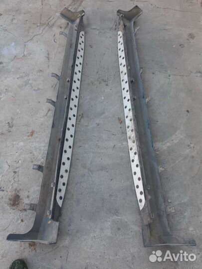 Пороги пластиковые на кроссовер