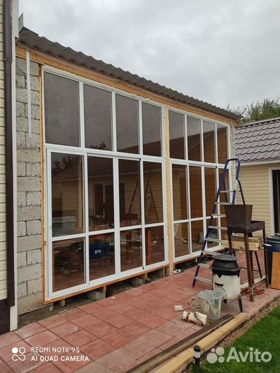 Окна пвх, AL раздв., окна на дачу, окна на террасу