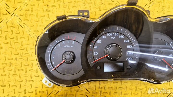 Панель приборов Kia Rio 3 2016