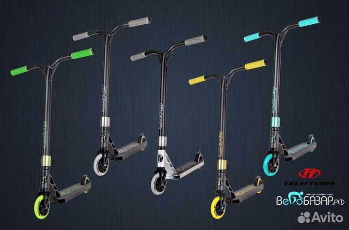 Трюковой самокат Tech Team Cadet