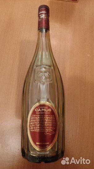 Бутылки из под импортных спиртных напитков