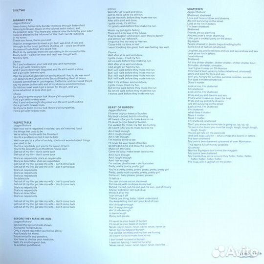 Виниловая пластинка Rolling Stones — some girls (h