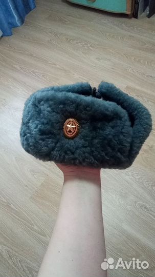 Шапка ушанка военная