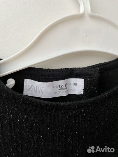 Платье для девочки zara 86