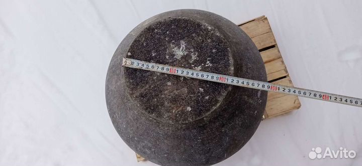 Ваза чугунок вазон