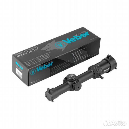 Оптический прицел Загонник Veber Wolf по 1-6х24 GB