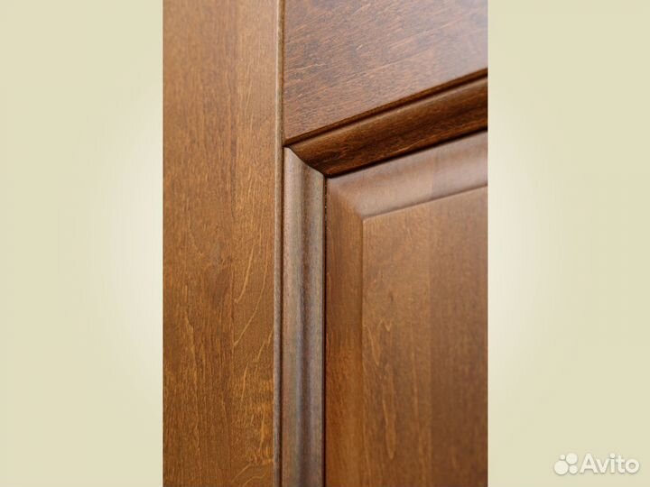 Двери межкомнатные массив ольхи Турин Орех