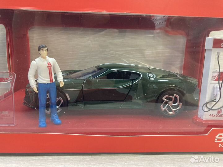 Модель автомобиля Bugatti 1:24