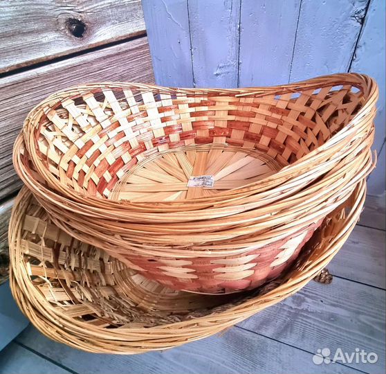 Корзина плетеная