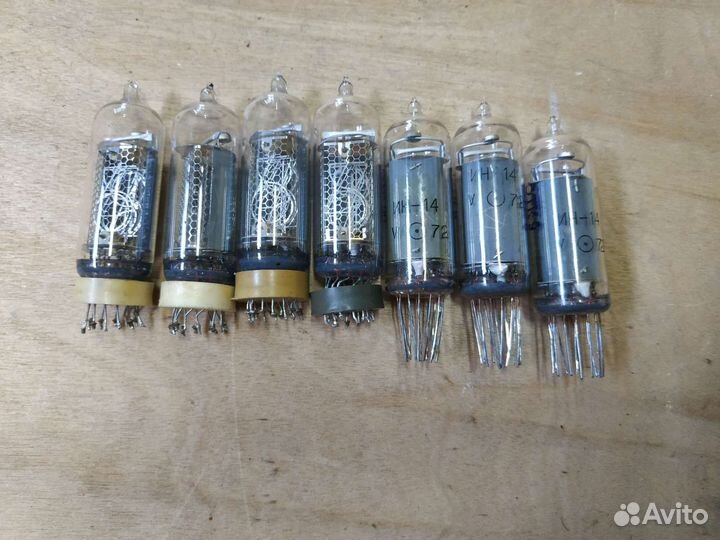 Индикаторные лампы ин4, 12, 16, ив3, 12, 17, 22