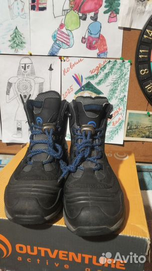 Ботинки зимние outventure 36
