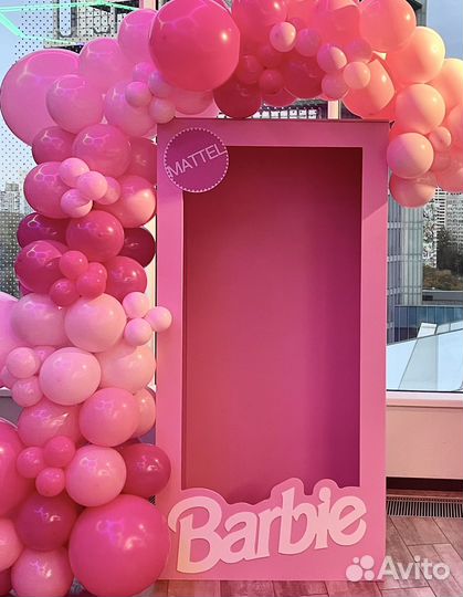 Коробка Барби фотозона аренда