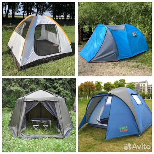 Палатки 2х 3х 4х местные + шатры