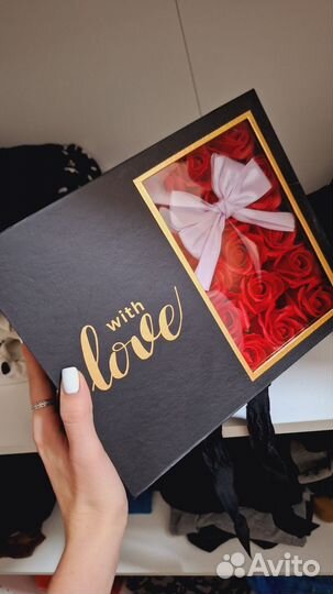 Букет из мыльных роз