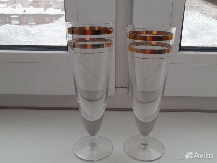 Стаканы хрусталь и стекло из СССР