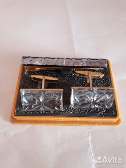 Запонки, зажим для галстука СССР