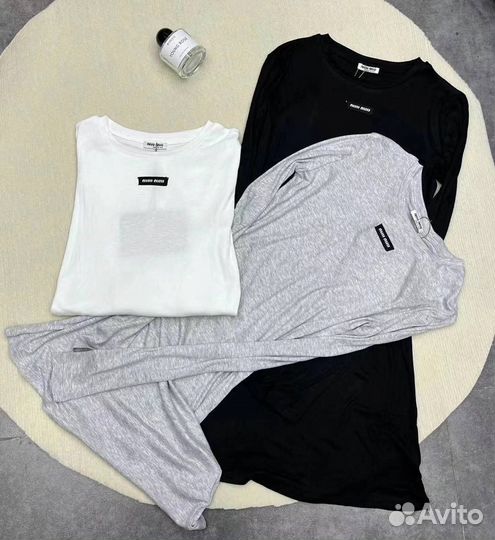 Лонгслив miu miu