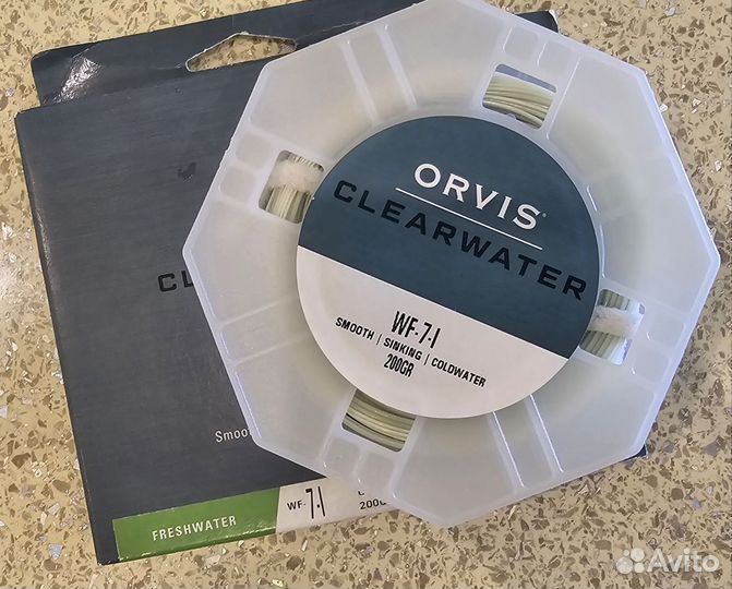 Orvis Clearwater Sinking Line, шнур нахлыст новый