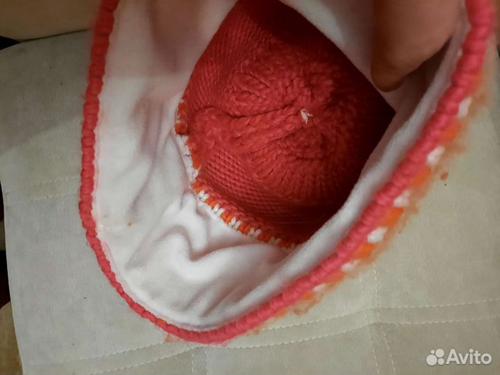 Шапка детская для девочки зимняя