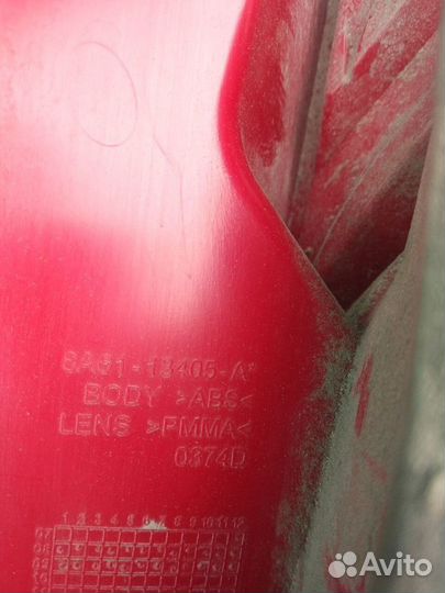 Фонарь Форд Фиеста 6 2008-2013 г