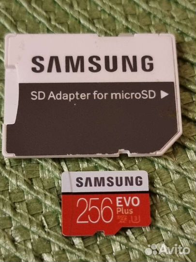 Карта памяти samsung MicroSD 256gb 10 класс