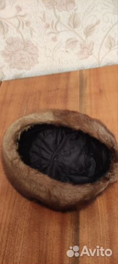 Шапка норковая женская бу