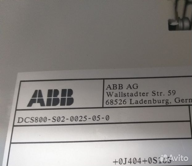 Преобразователь ABB DCS800-S02-0025-05+0J404+0S163