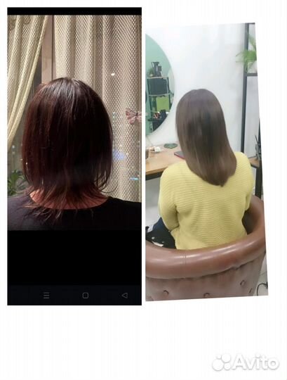 Модель на наращивание волос