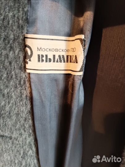 Пальто женское. Советский винтаж