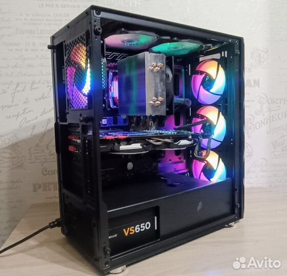 Игровой компьютер Ryzen 5 3600 + GTX 1080