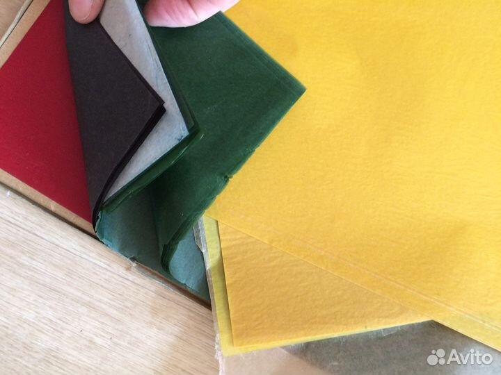 Копировальная цветная бумага Советского периода