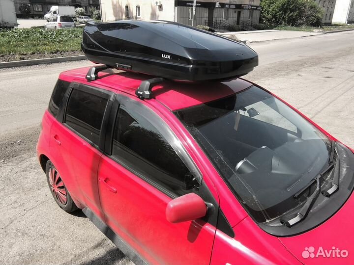 Автобокс Lux Irbis 450л черный глянец