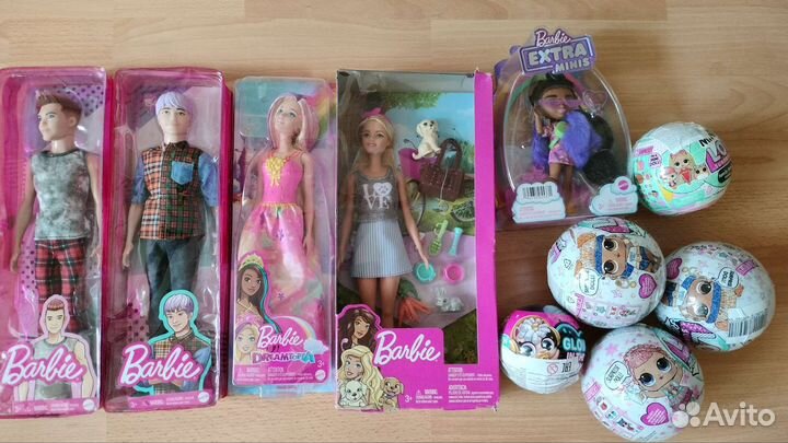 Куклы Barbie, шары LOL OMG Zuru новые