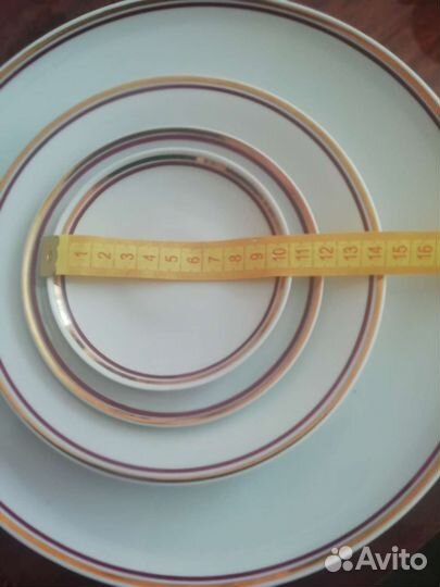 Чайно-кофейный сервиз Кольдиц фарфор из гдр