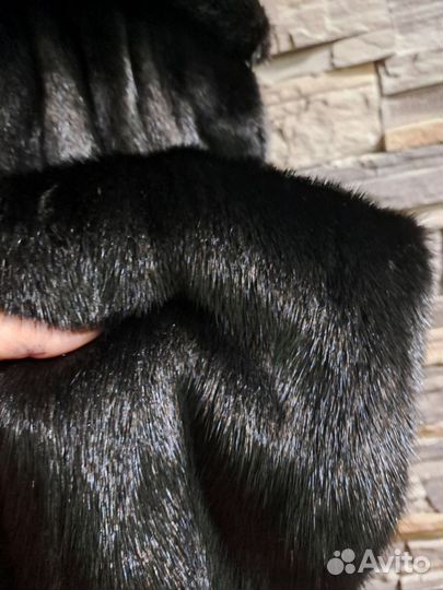 Шуба норковая 48р Алеф