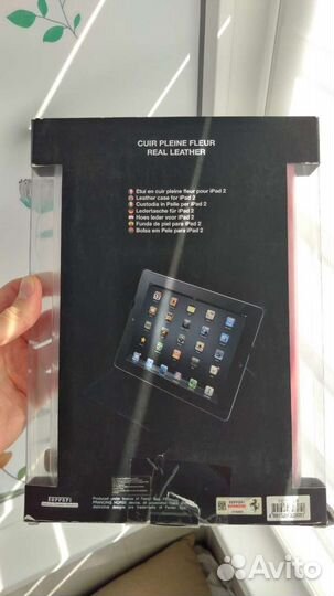 Ferrari чехол для iPad 2/3/4 кожа оригинал