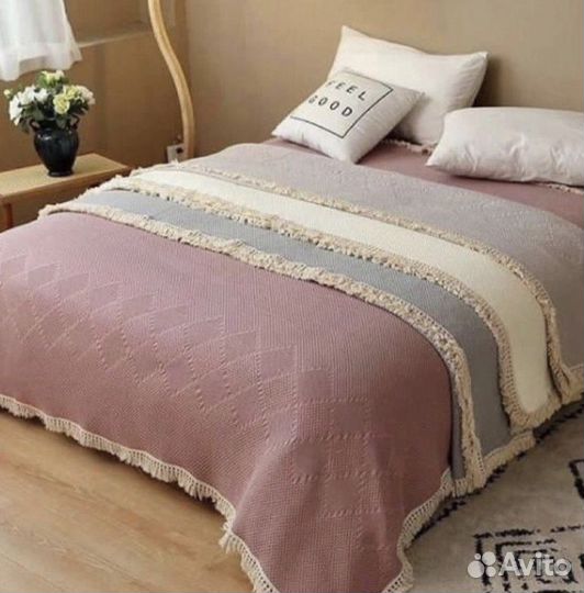 Плед покрывало хлопок